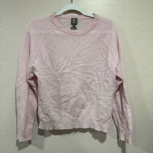 Manor Woman organic cashmere sweater, round neck